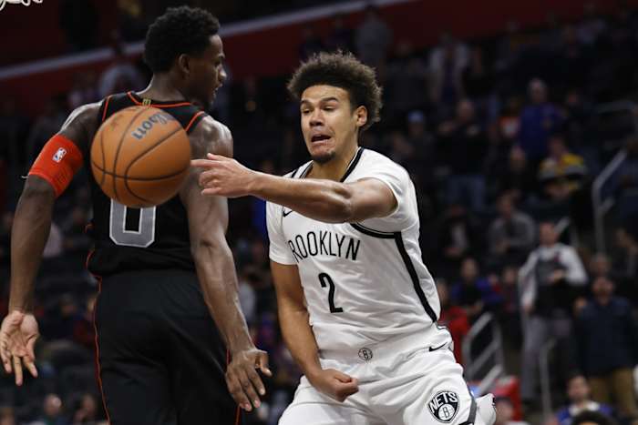 Brooklyn Nets forward Cameron Johnson